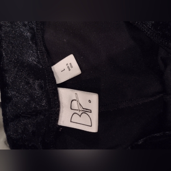 BP black velvet pants size large - Picture 3 of 3